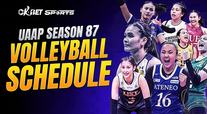 a photo of beautiful volleyball players with a uaap season 87 volleyball schedule