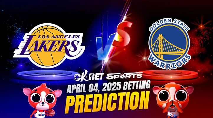 logo of two lakers vs warriors